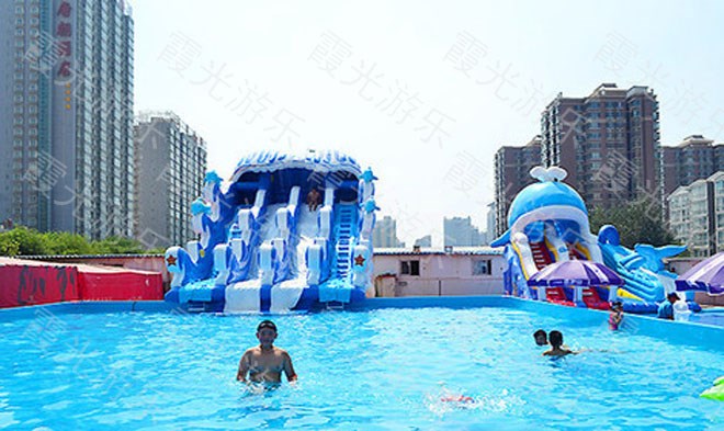 九龙坡大型充气游泳池