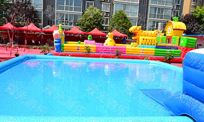 九龙坡儿童乐园充气游泳池